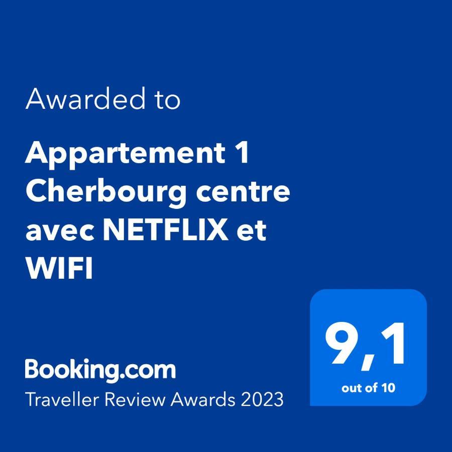 Appartement 1 Cherbourg Centre Avec Netflix Et Wifi Exterior foto
